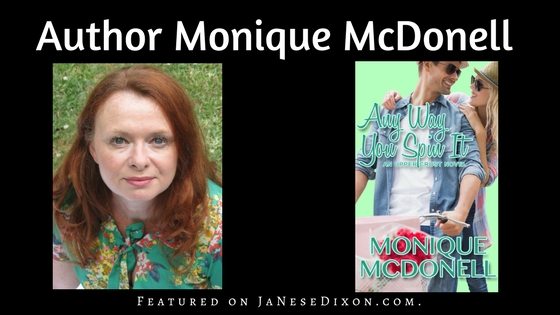 Author Monique McDonell | Any Way You Spin It | Ja'Nese Dixon