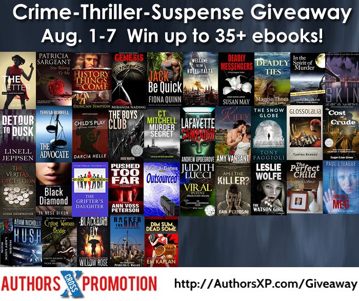 Crime Thriller Suspense Giveaway | Ja'Nese Dixon