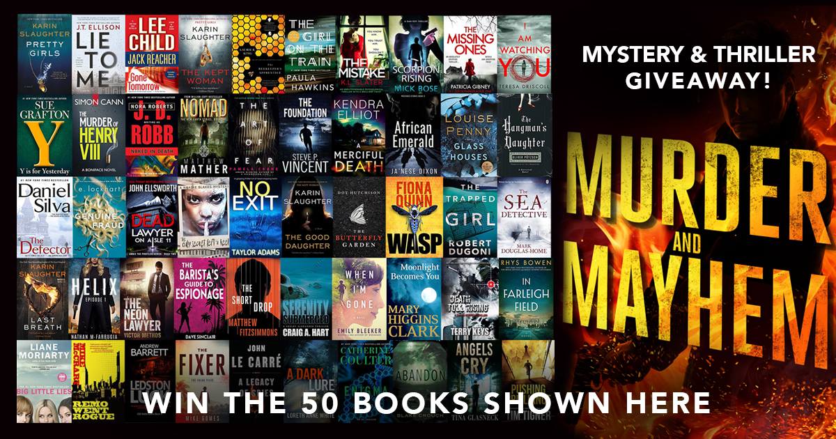 Mystery Thriller Giveaway
